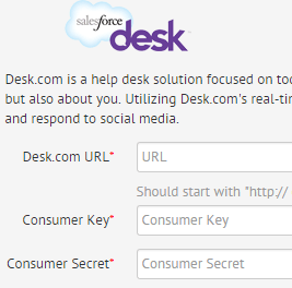 Configure desk.com live chat